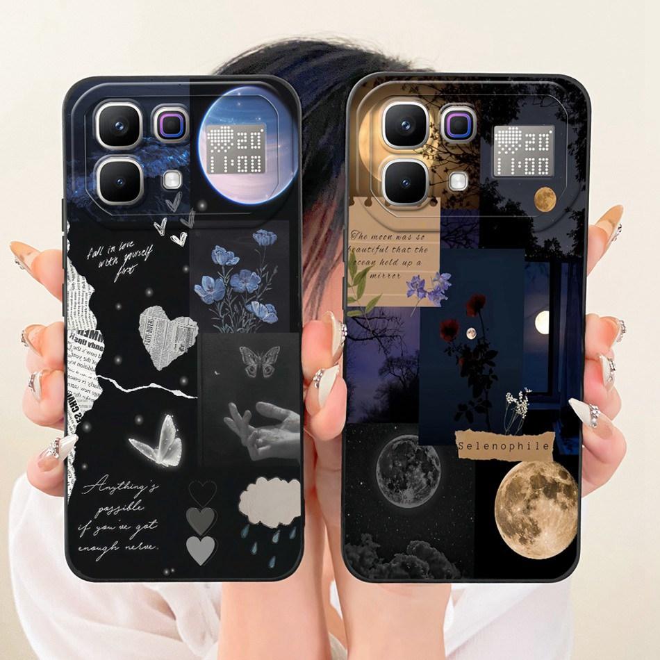 For Infinix Note 60 Pro Note60 Fashion Dusk Beach Painting Phone Case For Infinix Note 60 60Pro 5G Soft Silicone Covers Bumpers