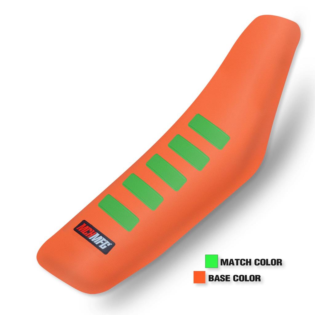 MCHMFG Rib Ribbed Gripper Seat Cover in Waterproof Set Protection Antislip Upset Apply to For SXF EXC KXF CRF YZF WR TC TE