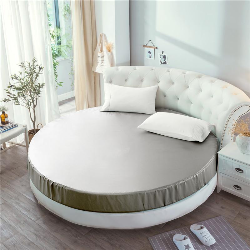 Elastic Fitted Sheet Soft Silky Satin