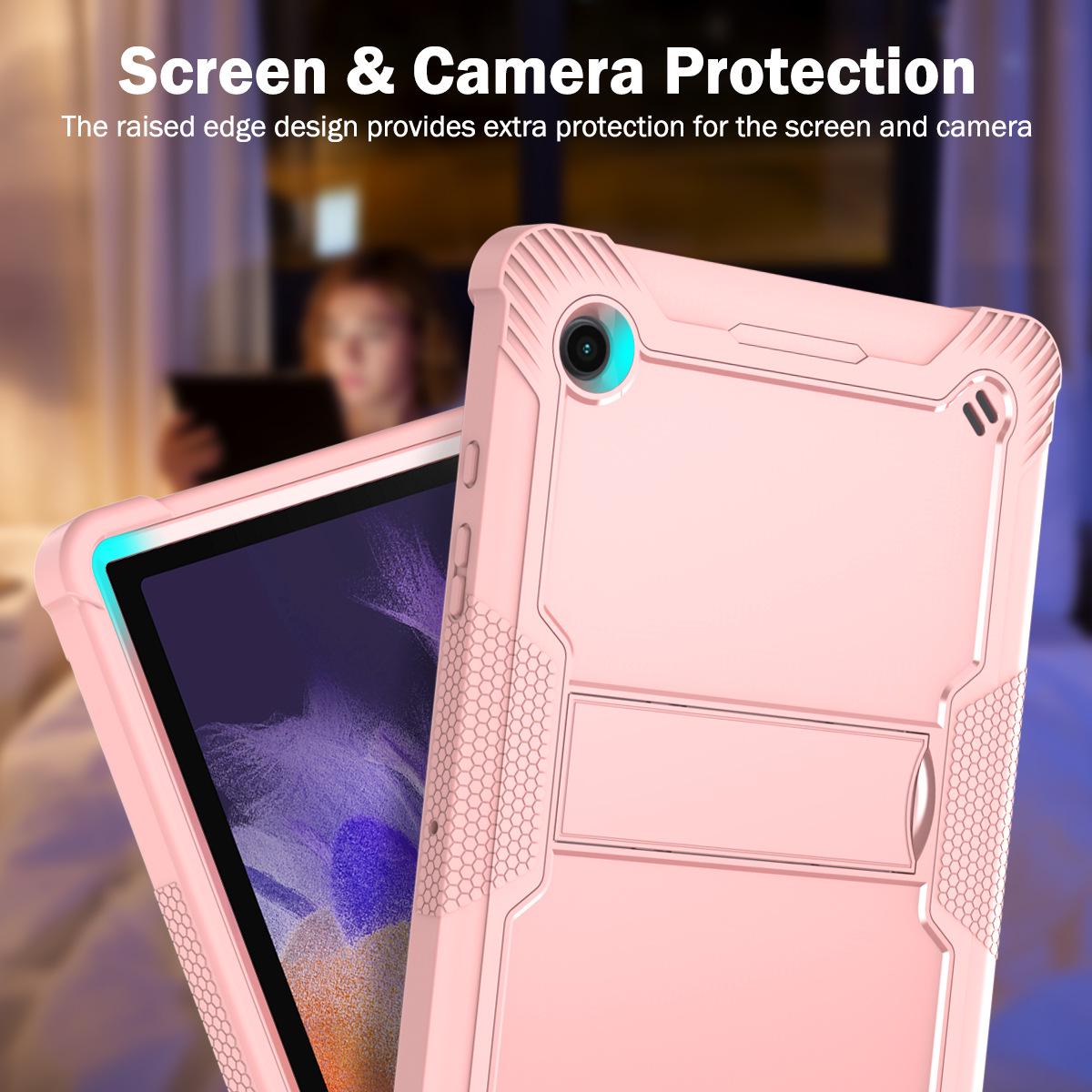

Samsung Tab A9 Silicone Protective Cover with Stand - Cross-Border Applicable, Anti-Fall Design Tab A7 Lite 8.7 inch