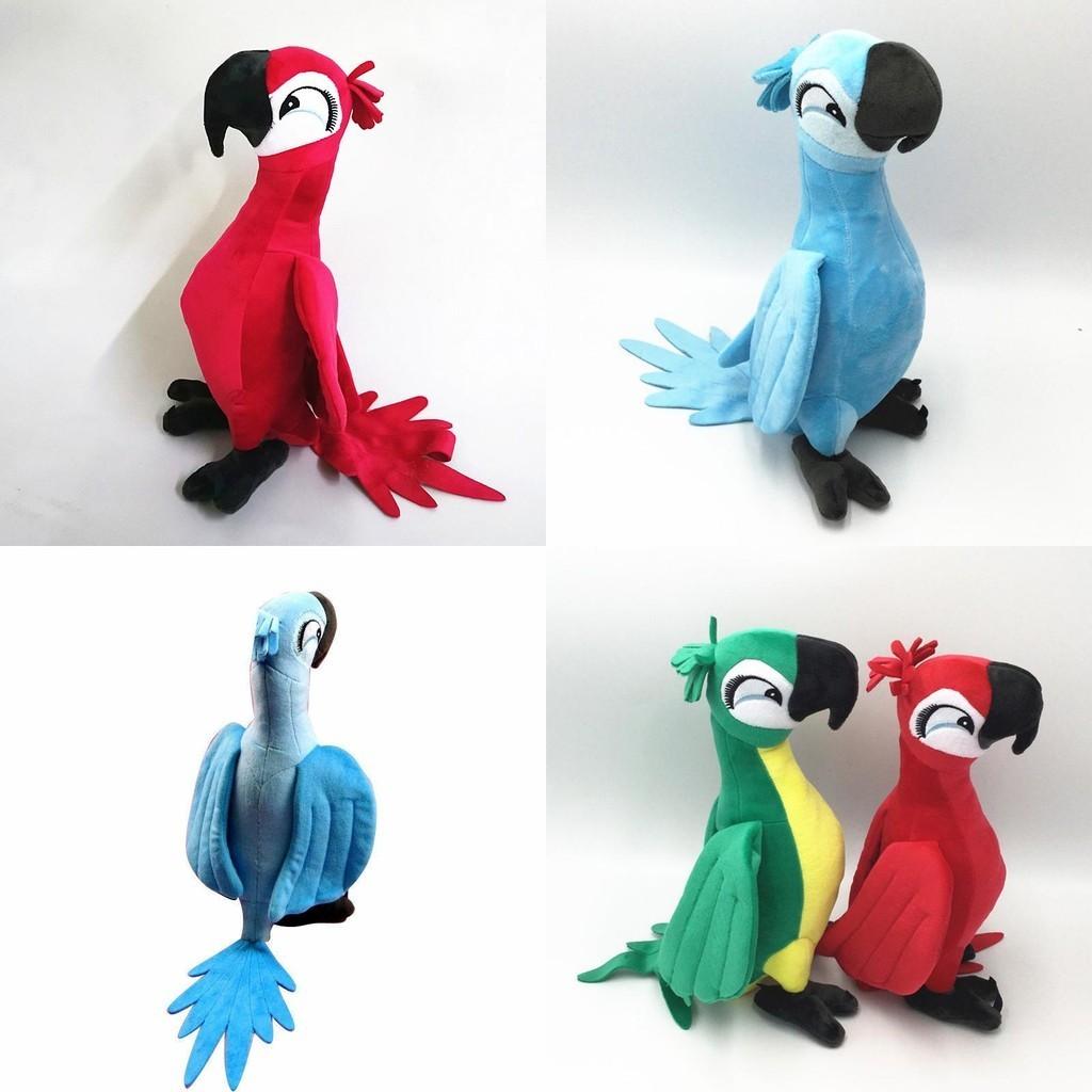 Adorable 30cm Rio Movie Plush Toy Parrot Bird Stuffed Animal Doll Perfect For Kids