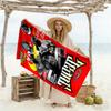 2pac Customize Text Beach Towel Quick-Dry Soft Microfiber Ideal for Travel Outdoor Swim Pool Yoga Surf Camping Hiking Gym Gift Holiday
