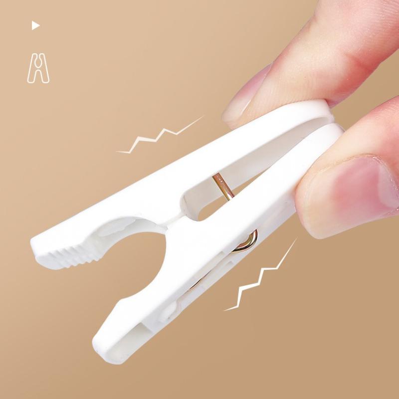 Multi-Purpose Laundry Clips Set - Clips for Bedding & Mini Clips for Socks, Underwear, Clothes Hanging Organizer Household Use