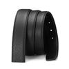 Men's Double-Sided Genuine Leather Belt Strip, Top Layer Cowhide, No Buckle