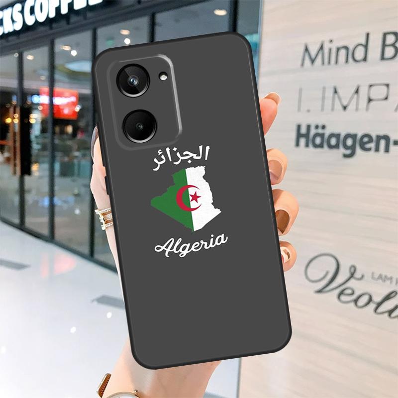 

Algeria Flag Retro Case For Realme 15 13 12 10 11 14 Pro Plus GT6 GT7 C15 C35 C53 C55 C61 C63 C65 C67 C71 C75 Realme C33