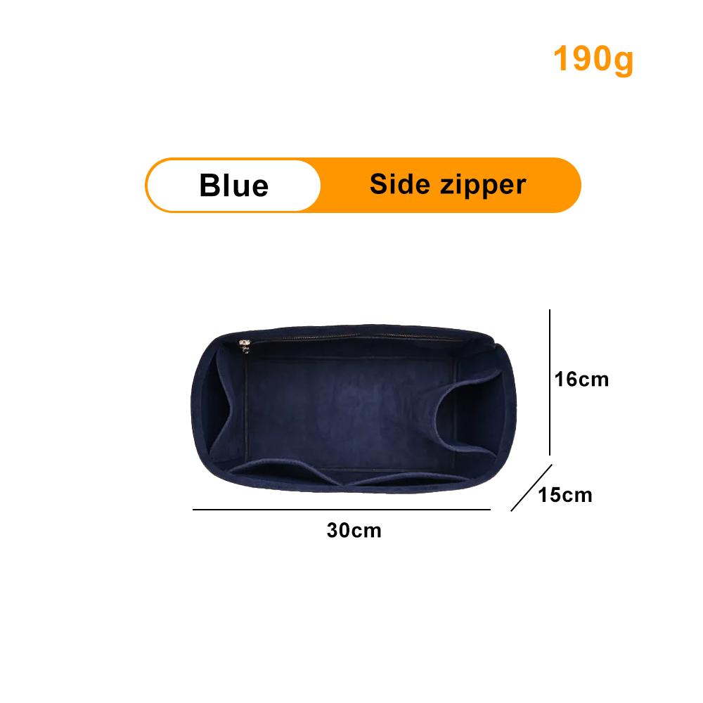 

Fluffy Inner Bags For Coach City Tote Felt Insert Bag Makeup Handbag Organizer Purse Portable Zipper Cosmetic Bags Storage Tote 1 piece