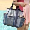 Toiletry Bag Shower Bag Swimming Bag Shower Caddy Bag Makeup Cosmetic Organizer Bag Double-Layers Beach Bag