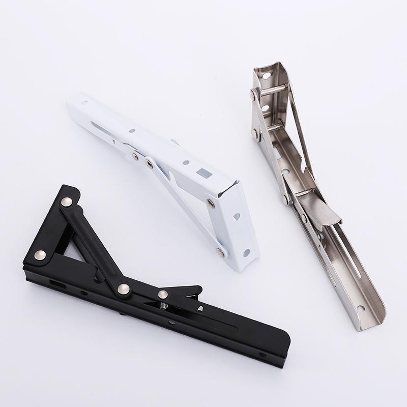 Stainless Steel Folding Triangular Wall Shelf Support Bracket