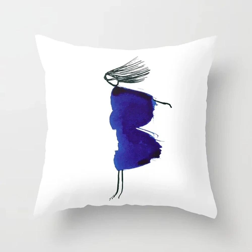 Abstract Animal Print Pillow Cover for Bedroom Living Room Home Decor Cushion