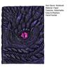 Dragon Eye 3D Embossed Journal Refillable Travel Notepad Vintage Blank Pages Notebook for Sketching Calligraphy