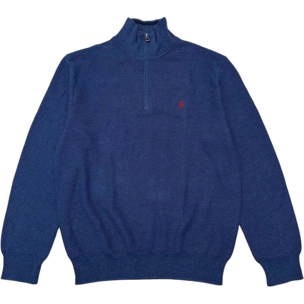 Polo Ralph Lauren FW26 Pony Embroidered Half-Zip Stand Collar Long Sleeve Sweatshirt Men Sweatshirt 710701611-038