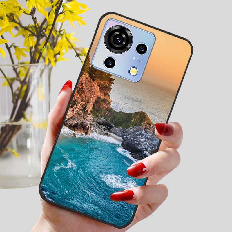 For ZTE Blade V50 Vita Case Protect TPU Silicon Beautiful Phone Cases for Blade V 50 Vita Shockproof Bumper Soft Cover V50Vita