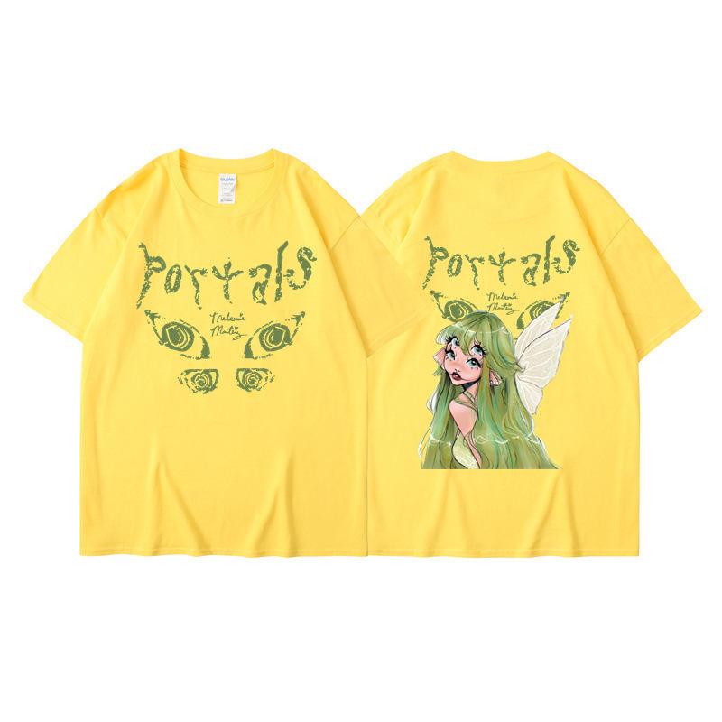 Melanie Martinez Portals New Album Women's T-Shirt Top Summer Loose Short Sleeves
