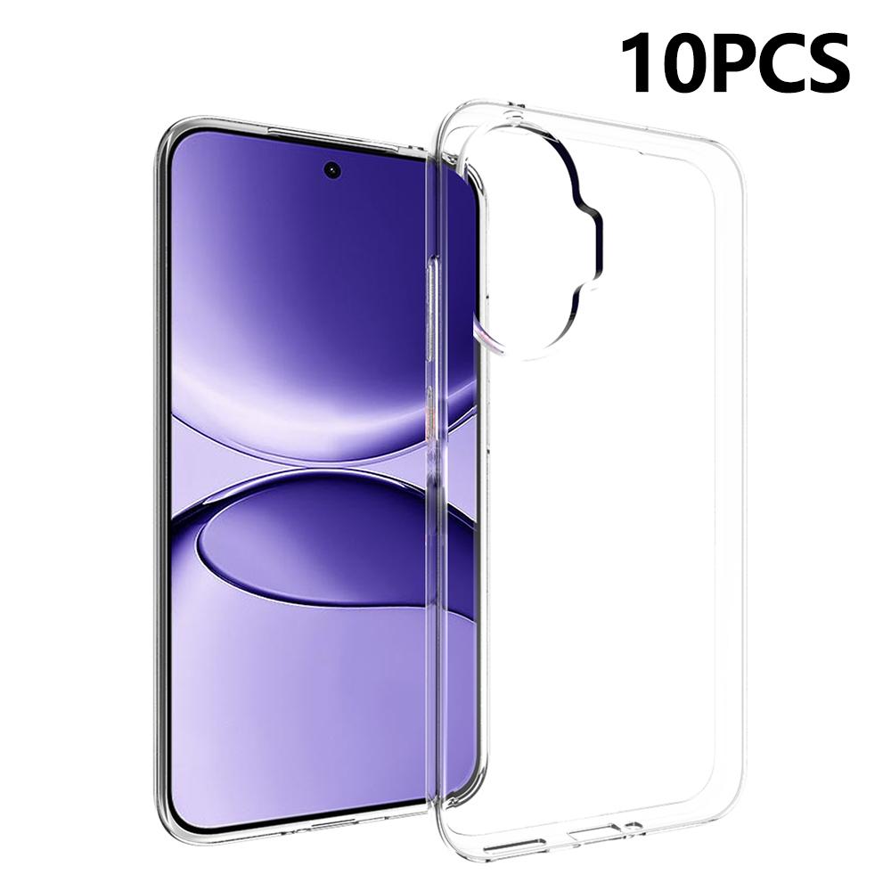 10Pcs/Pack Clear Case for Xiaomi Redmi Turbo 4 Pro 5G/Poco F7 5G Watermark Free TPU Protective Phone Cover