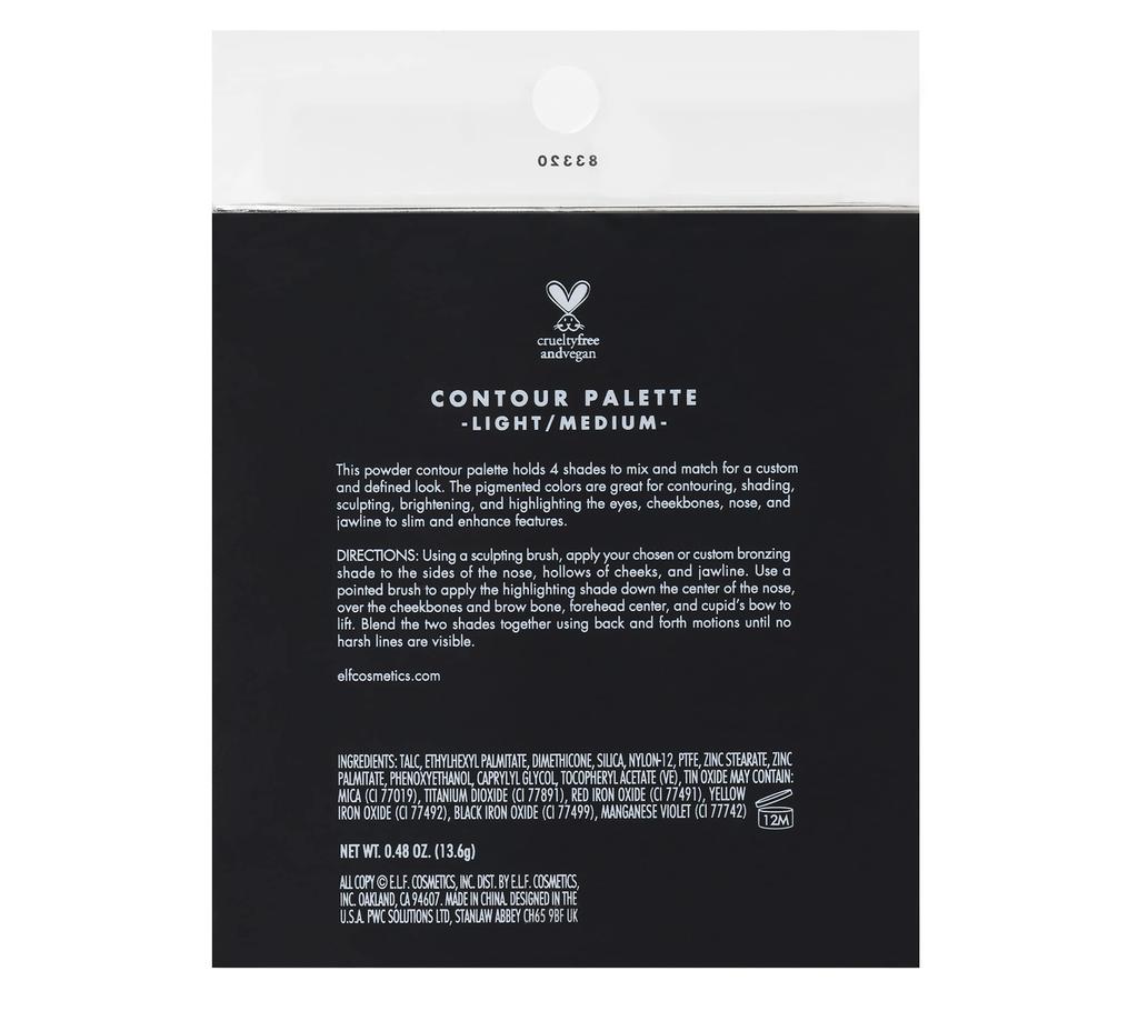 Contour 15ml e.l.f. Palette,