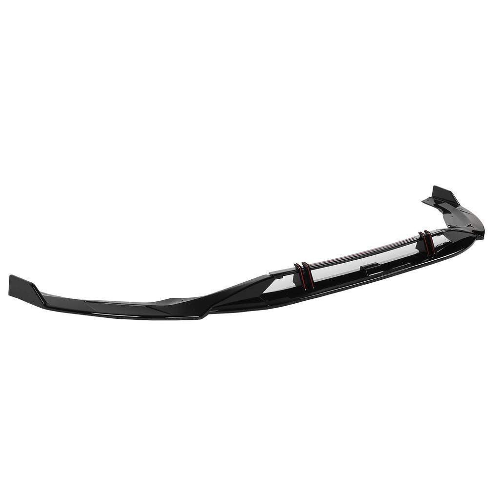 Front Bumper Lip Spoiler Glossy Black Car Modification Part Fit for A5 B9 Sport 2020 2021
