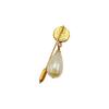 CHANEL wedding Stylish outing Brooch Gold Plated gold Women Used