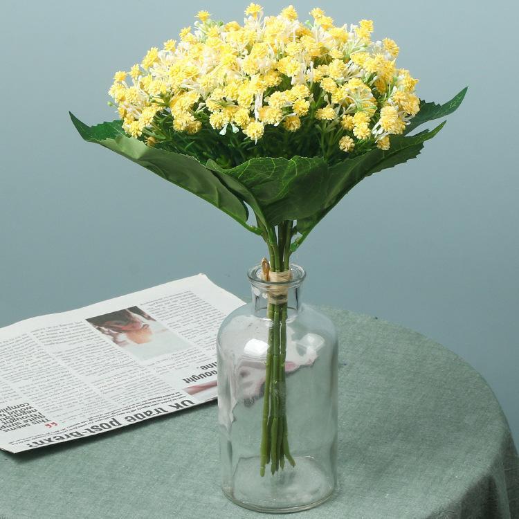 Gypsy Simulated Flower Wedding Flower Decoration Living Room Bedroom Ornament Wedding Simulated Bouquet