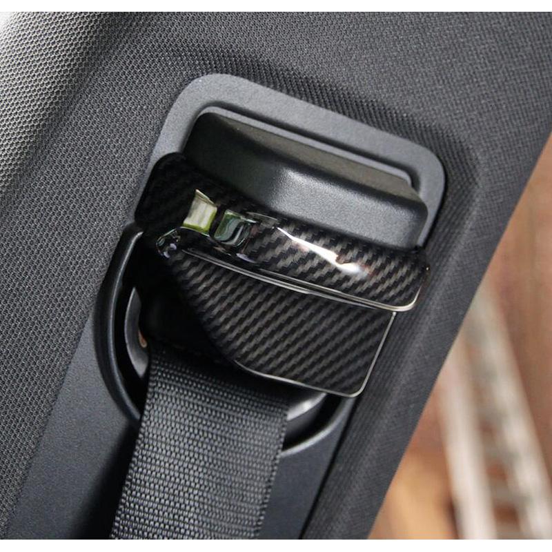 For Mercedes-Benz A B CLA GLA Class W246 W176 13-19 Car Seat Safty Belt Pillar Decorate Cover Trim Car Interior