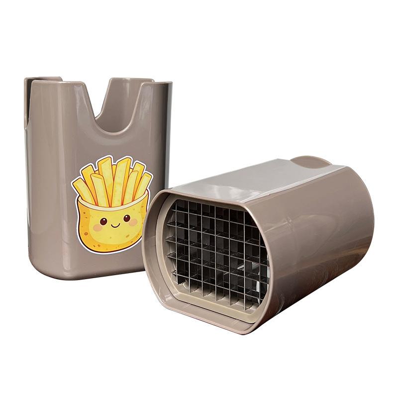 Manual Potato French Fry Cutter Stainless Steel Veggie Strip Slicer