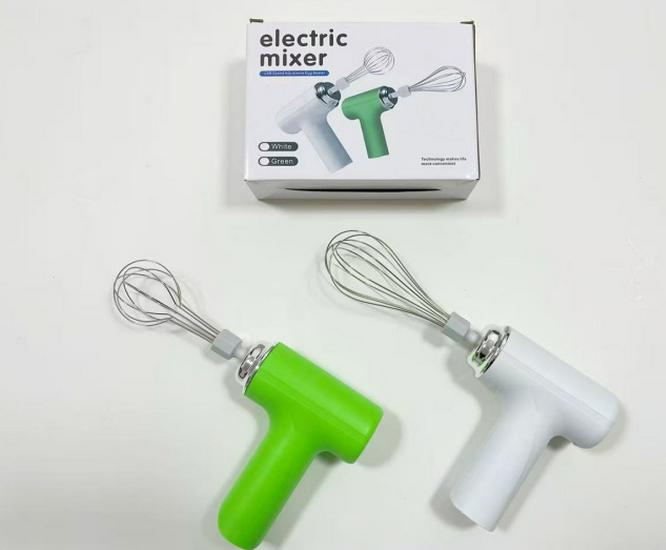 

Electric Handheld Egg Beater & Whipper for Baking Single Pack зелёный