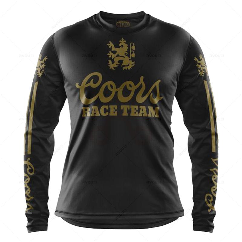 2023 Motorcycle Mountain Bike Jersey MTB Offroad Bicycle Locomotive Shirt Cross Country Enduro Camping Fishing Hunting Clothes