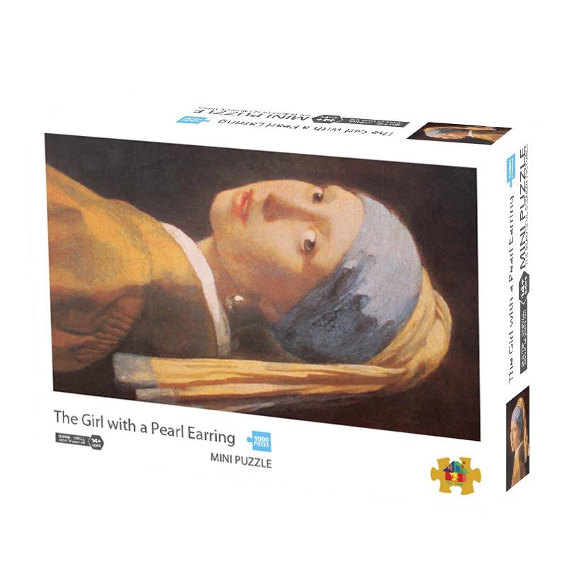 Mini Landscape Art Puzzle Series Challenging Difficultly 1000pcs For Adults Stress Relief Toy