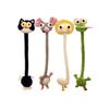Long Neck Evil Sausage Dog & Chihuahua Plush Keychain Pendant Cute Stuffed Animal Doll for Machine Gift