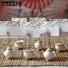 WTEMPO Creative Teapot/Teacup Shaped Design Card Holders Office Business Note Holders Home Message Holders DIY Photo Holders Seat Number Holders