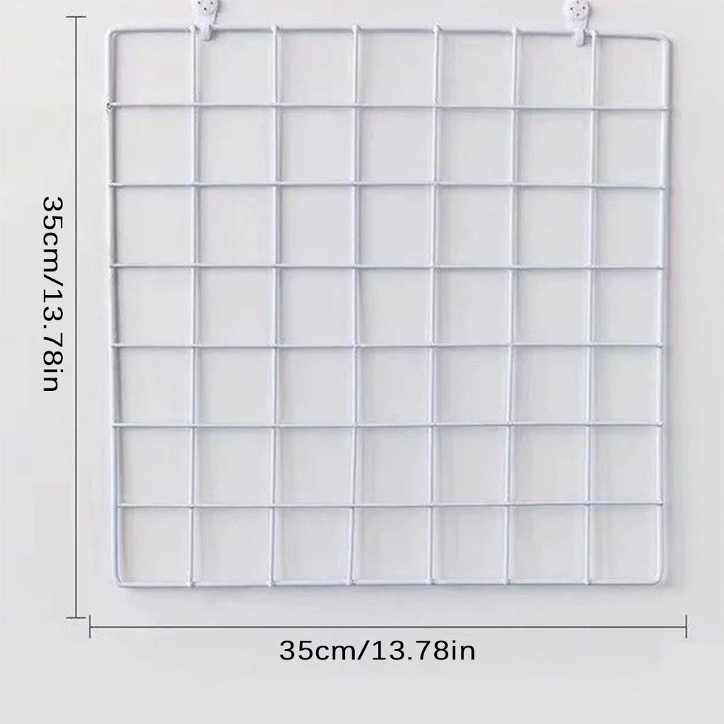 Photo Wall Grille Panel Image Display Iron Decorative Frame Display Photo Wall Home Decoration and Art Hanging