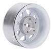 4pcs 1.9'' Aluminium Alloy Wheel Rims Hubs for 1/10 RC Crawler for   SCX10  (White )