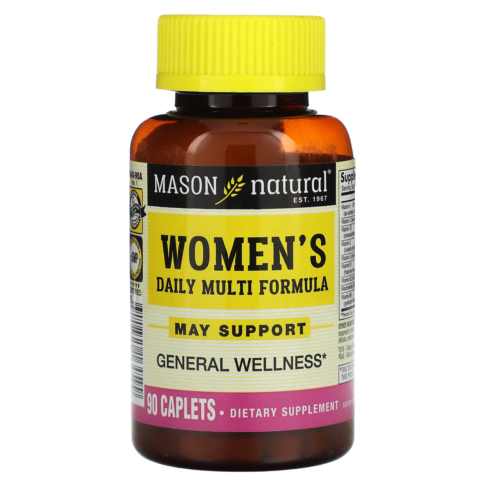 

Mason Natural, Women s Daily Formula, 90 Caplets