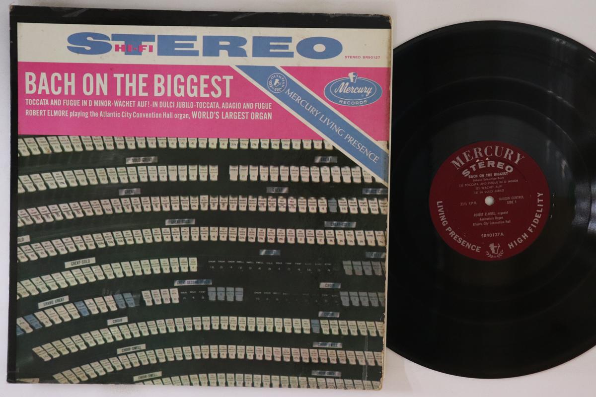 

LP Record ROBERT ELMORE Bach On The Biggest SR90127 MERCURY 1958 US Classical Used