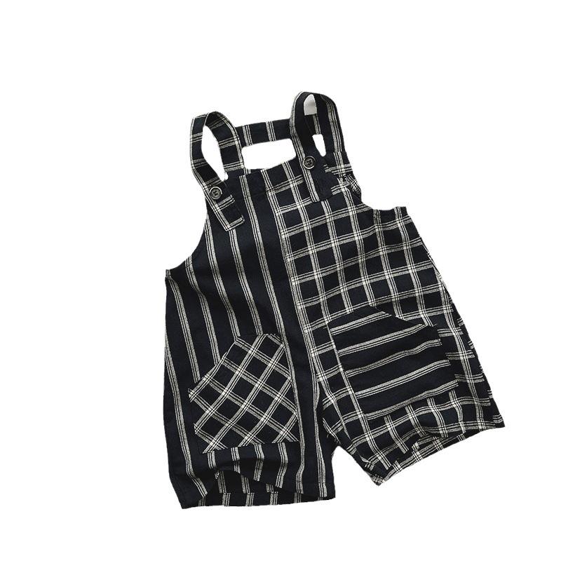 Korean Style Pure Cotton Children's Jumpsuit