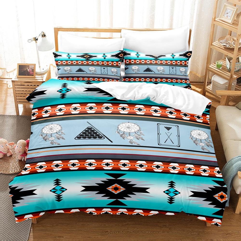 Druk modowy, druk cyfrowy 3D, pościel, poszwy na kołdrę, poszewki na poduszki, zestawy trzyczęściowe