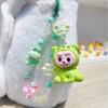 Flocking Wizard Keychain Doll Pendant Internet Celebrity Cute Cartoon Bag Accessories Gift