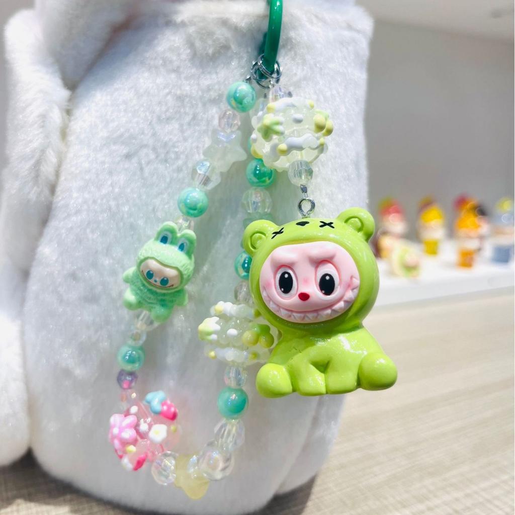 Flocking Wizard Keychain Doll Pendant Internet Celebrity Cute Cartoon Bag Accessories Gift