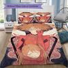 EVA Pattern Bedding,Quilt Set Quilt Cover Pillowcase Home Birthday Gift (1*duvet Cover+2*pillowcase,without core)SSJT0917075