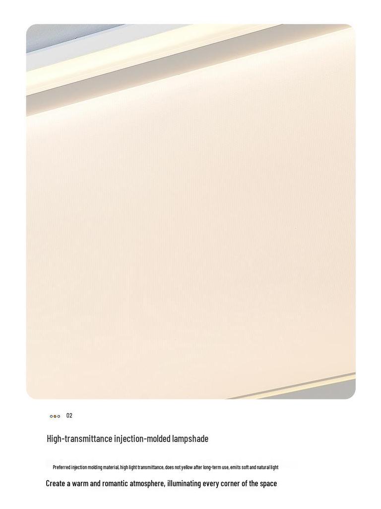 Modern Minimalist LED Ceiling Light for Bedroom and Living Room