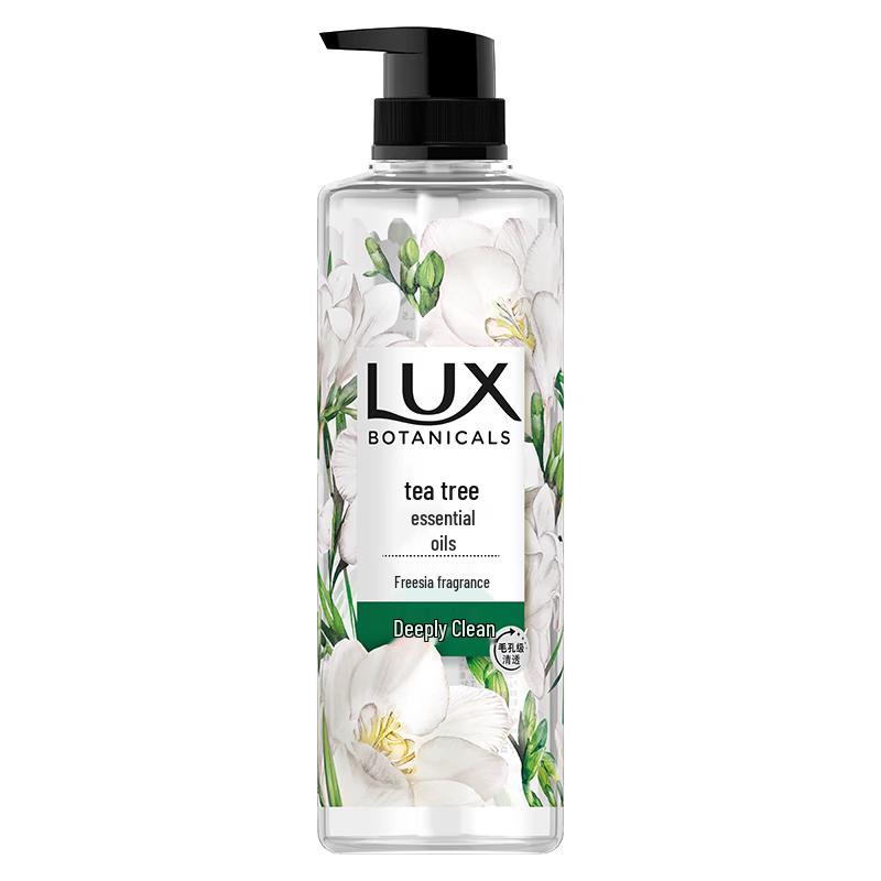 

LUX Freesia & Tea Tree Essential Oil Shower Gel, 550g