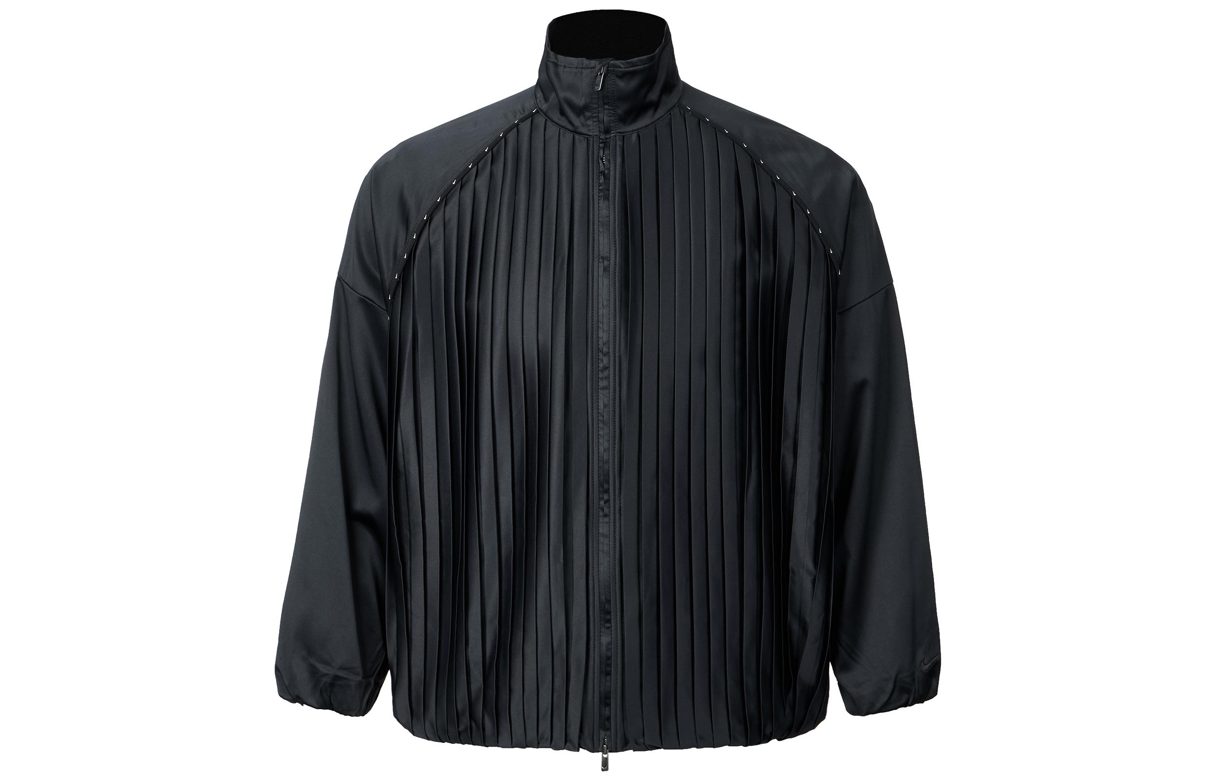 Nike Swoosh Jackets Women s Black Stand Collar Moderate Other HJ0518-010 M