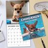 2026 Animal Wall Calendar Dog-Themed January To December Family Planner 2026 Wall Planner for Home Bedroom School Work Apartment