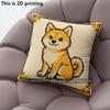 Shiba Inu Pixel Style Cute Decorative Throw Pillow Covers Pattern Cushion Cover Suitable For Sofa Bedroom Car Pillow Cover