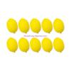 10Pcs Artificial Lemon Realistic Simulation Lemon Fruit Foam Lemon for Display