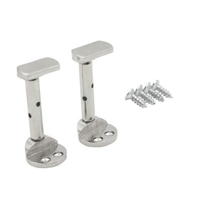 2pcs/set Violin Adjustable Plating Copper Chinrest Clamps for 3/4 4/4 Violin Screws Violin Accessory