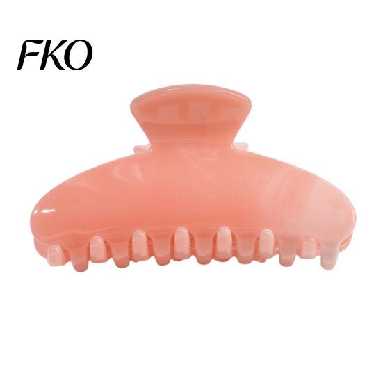 Durable Hair Claw Back Head Claw, Macaron Color Shower Clip, Smooth Surface Large Clip Anti-Slip Teeth Accessory for Buns Commuting Travel Dating B