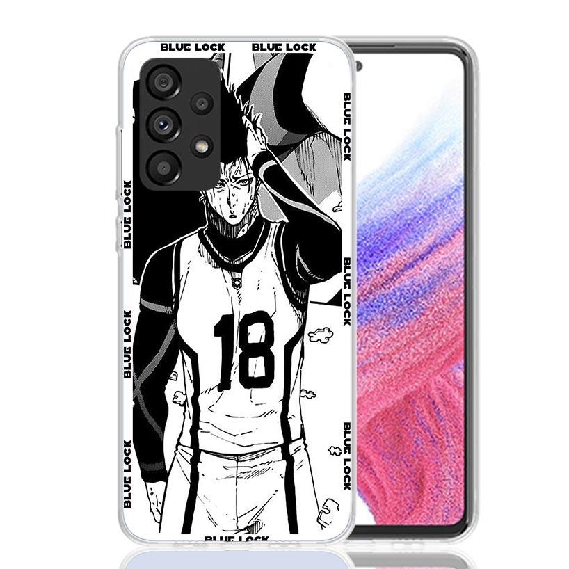 Anime Blue Lock Phone Case for Samsung Galaxy A17 A16 A15 A14 A13 A57 A56 A55 A54 A53 A37 A36 A35 A34 A33 A26 A25 A24 A23 Galaxy