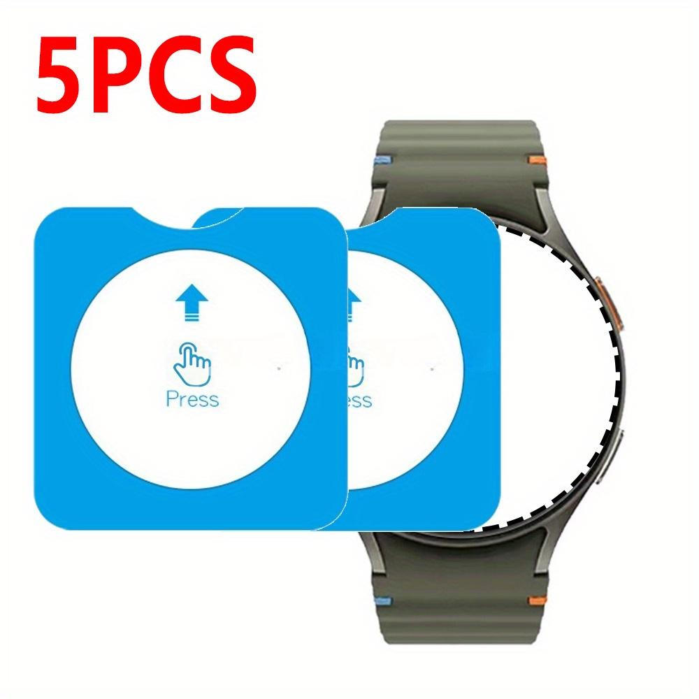 5pcs Tempered Glass Films for Samsung Galaxy Watch 8 40mm 44mm Watch 8 Classic Screen Protector, for Galaxy Watch Ultra 2