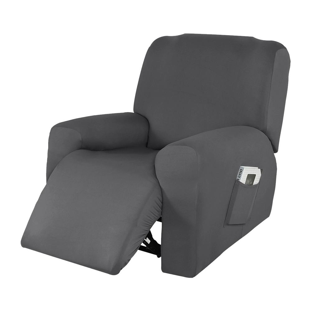 Waterproof Elastic Sofa Cover Stretch Recliner Cover Spandex Armchair Reclining Couch Cover Living Room 1/2/3/4 Seater