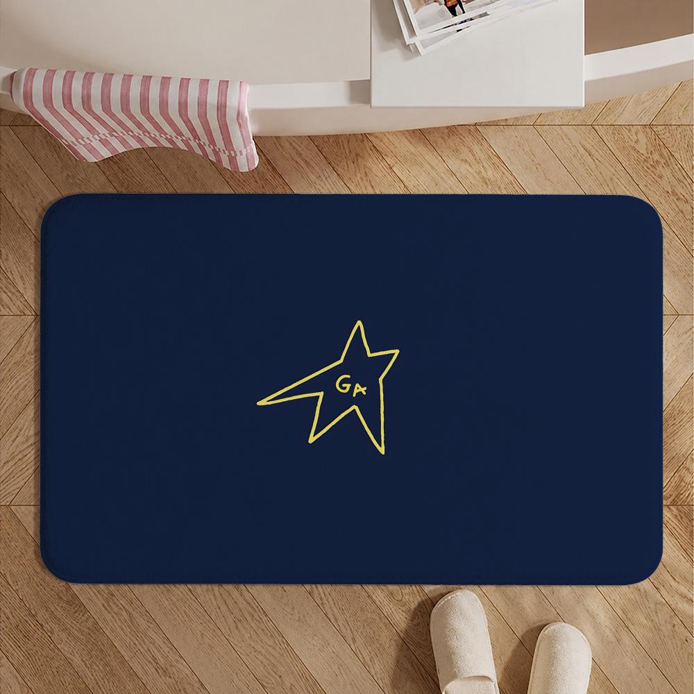 Celebrity-Gracie AbramsS Floor Mat Soft Non-Slip Bath Mat, Bedside Carpet, Absorbent Doormat for Home